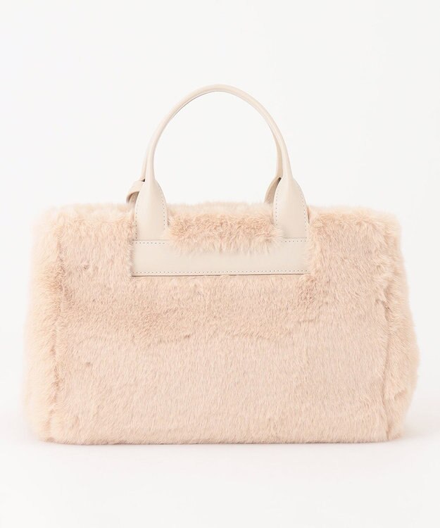 TOCCA CHOCOLA FUR BAG ファーバッグ ベージュ系