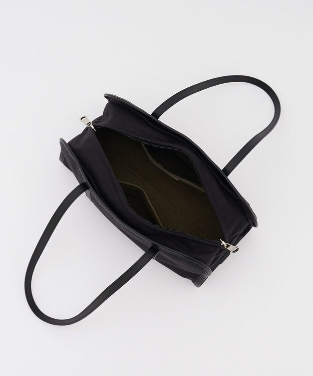 russet コーデュラナイロンワイドミニボストンバッグ（CE-1754-WEB） Black