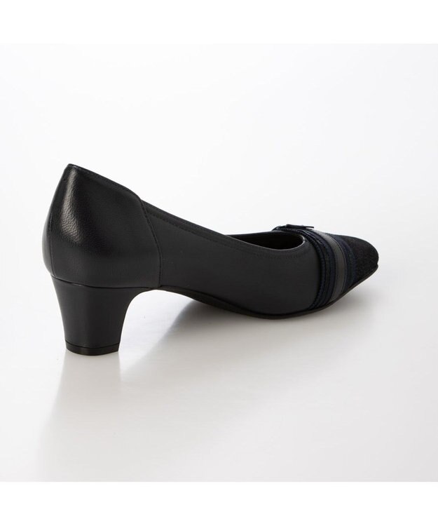 Riz raffinee <Riz raffinee>【3E】リボンベルトパンプス ネイビー