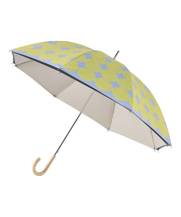 MOONBAT 断熱パラソル 二階建て 晴雨兼用 テクスチャードット 日傘 遮熱 遮光 UV