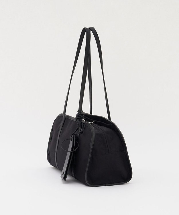 russet コーデュラナイロンワイドミニボストンバッグ（CE-1754-WEB） Black