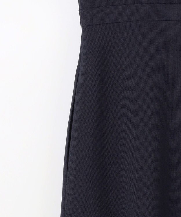 自由区 FORMAL 【お受験/セレモニーに】濃紺洗える/ストレッチワンピース+ジャケット ネイビー系