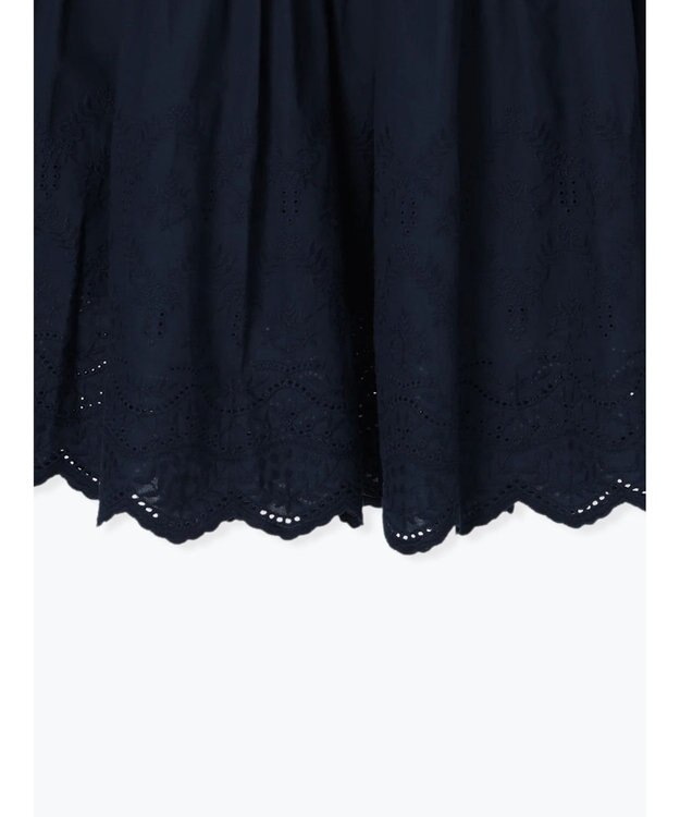 Te chichi エンブロイダリーティアードスカート ネイビー