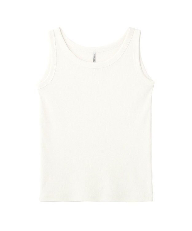 AMERICAN HOLIC テレコタンクトップ Off White