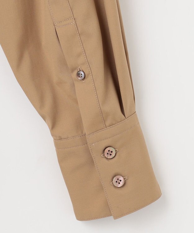 #Newans 【ANSWER for Co-Creation】ピンタックデザインワンピース キャメル系