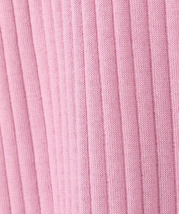 自由区 L 【洗える】カシミヤシルクブレンド タートルネックニット (検索番号:JJ47) ピンク系