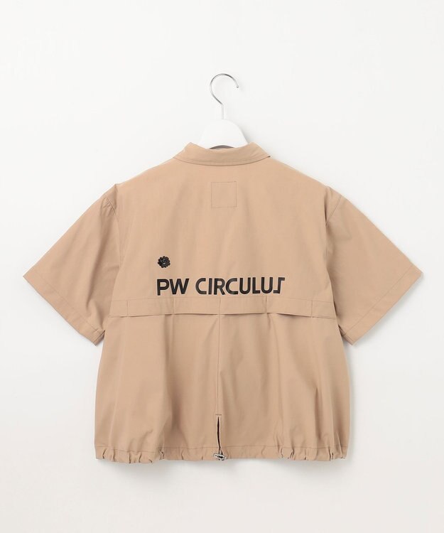 PW CIRCULUS 【WOMEN】ギャザリング シャツ ゴルフウェア レディース ベージュ系
