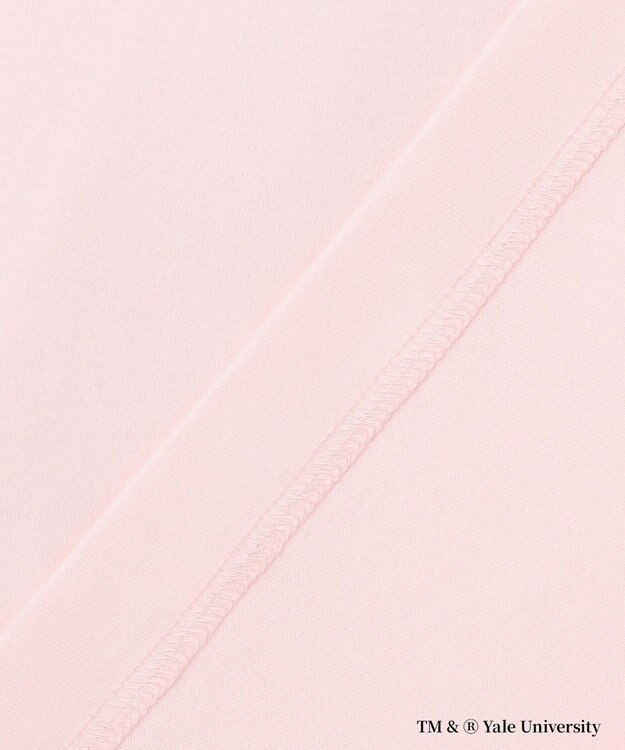 J.PRESS YORK STREET 【YALE別注】【UNISEX】カレッジ プリント Tシャツ ピンク系