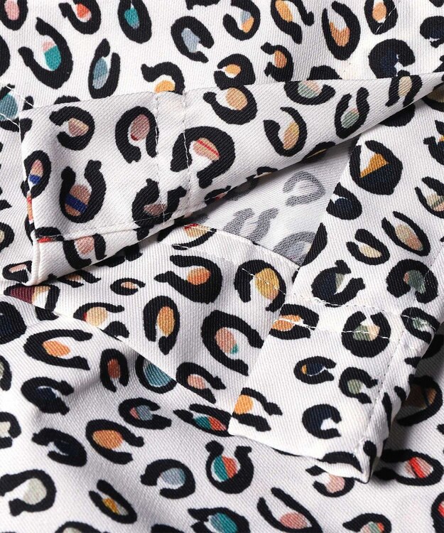 Paul Smith Horseshoe Leopard プリント ブラウス オフホワイト