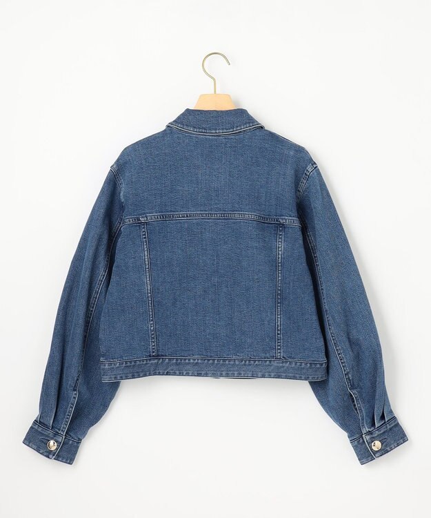 組曲 L ライトデニム ジャケット インディゴネイビー系