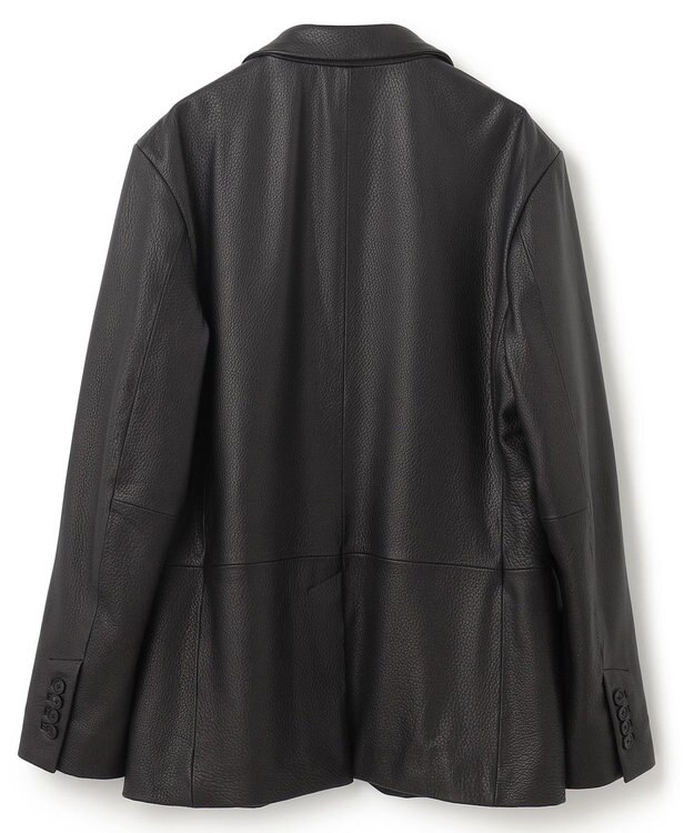 JOSEPH HOMME 【LEON 掲載】<WEB限定>ライトゴートシュリンクレザー　ジャケット ブラック系