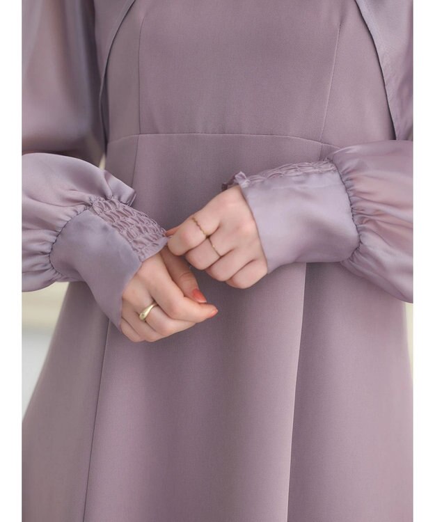 earth music&ecology ＳＥＴ２点ボレロ＋キャミワンピース Pink