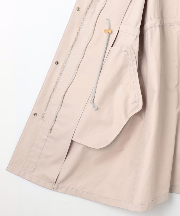 J.PRESS LADIES L VINAジェットオックス フーデッド コート ベージュ系