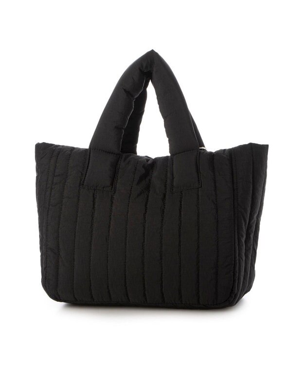 UNBILLION 【テレビ ドラマ着用アイテム】カシュカシュ cachecache / 親子キルティング刺繍トートバッグ ブラック