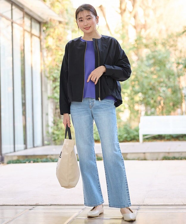 ANY バルーンブルゾン ダークネイビー