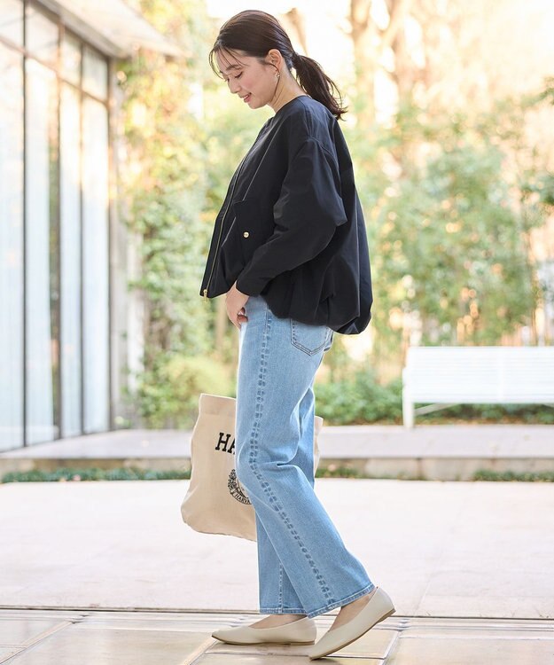 ANY バルーンブルゾン ダークネイビー