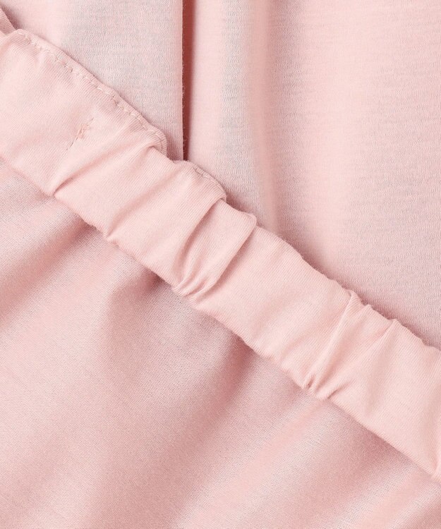 J.PRESS LADIES 【WEB限定・洗える・接触冷感】バルーンジャージー カットソー 【WEB限定】ピンク系