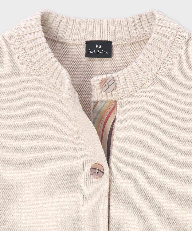 Paul Smith スワール ボタン カーディガン エクリュ
