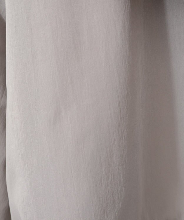 earth music&ecology ドロストペプラムマウンテンパーカー Gray Beige