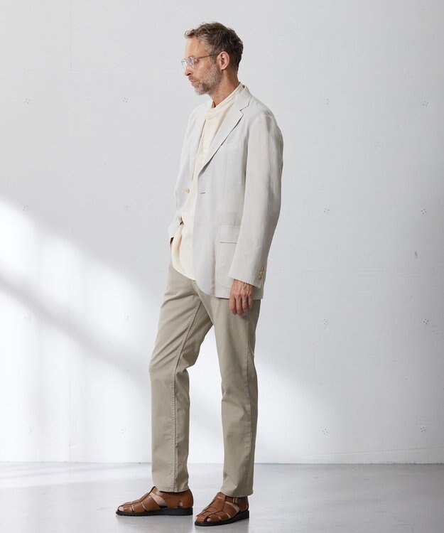 J.PRESS MEN ラッピングエアーコットン ジャケット ベージュ系8