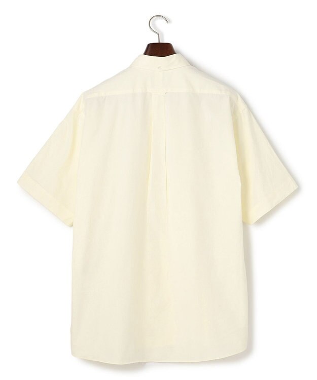 J.PRESS MEN 【J.PRESS ORIGINALS】【UNISEX】Oxford Half Sleeve Shirt / B.D. / Baggy-Fit イエロー系