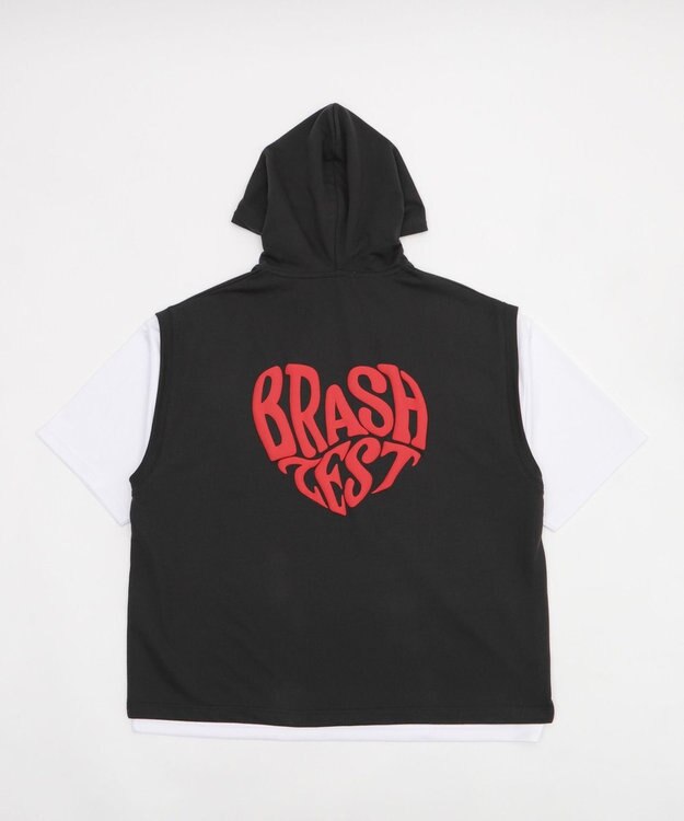 WEGO 【ユニセックス着用ITEM/2点SET】パーカーアンサンブルT（SS） スミクロ