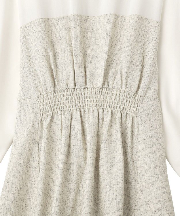 YECCA VECCA ベアドッキングワンピース Ivory