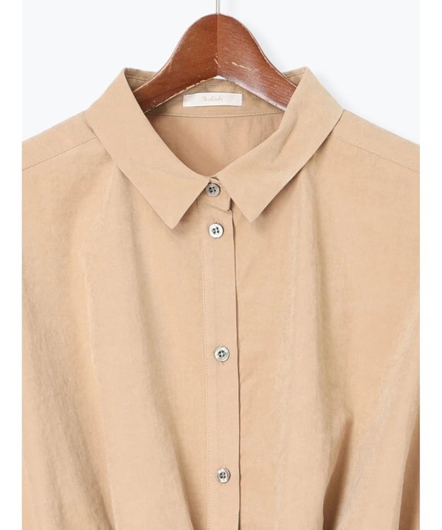 Te chichi ピーチショートシャツ キャメル