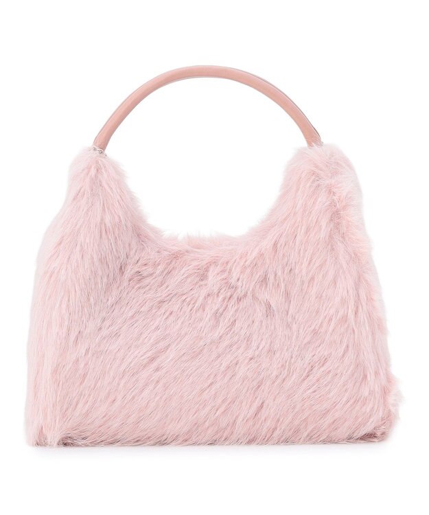 TOCCA WAFFLE FUR BAG 2WAYファーバッグ ピンク系