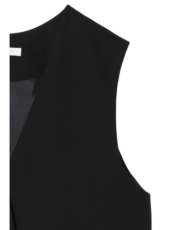 Green Parks きれいシルエットジレ Black