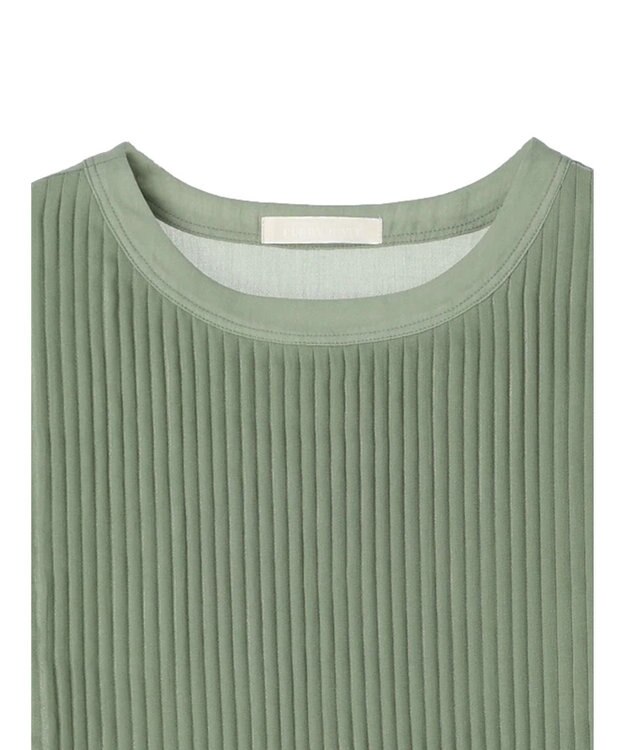 Green Parks ・ｆｕｒｒｙ　ｒａｔｅ　ピンタックボイルブラウス Green