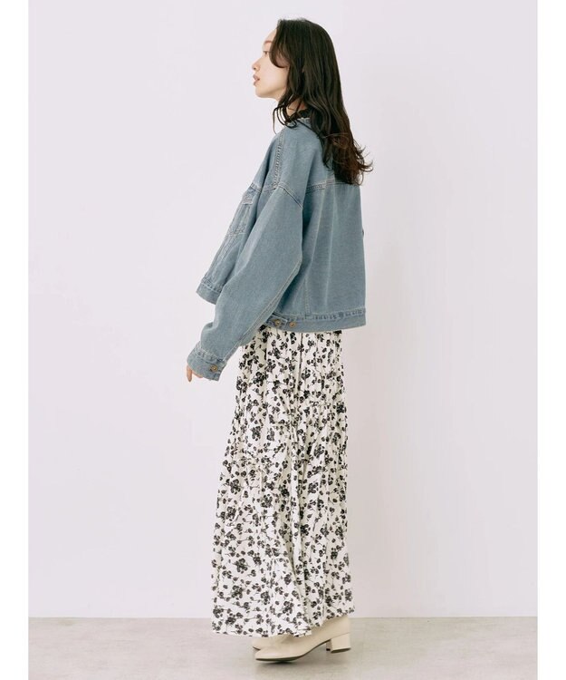 earth music&ecology Ｇジャン Medium Indigo