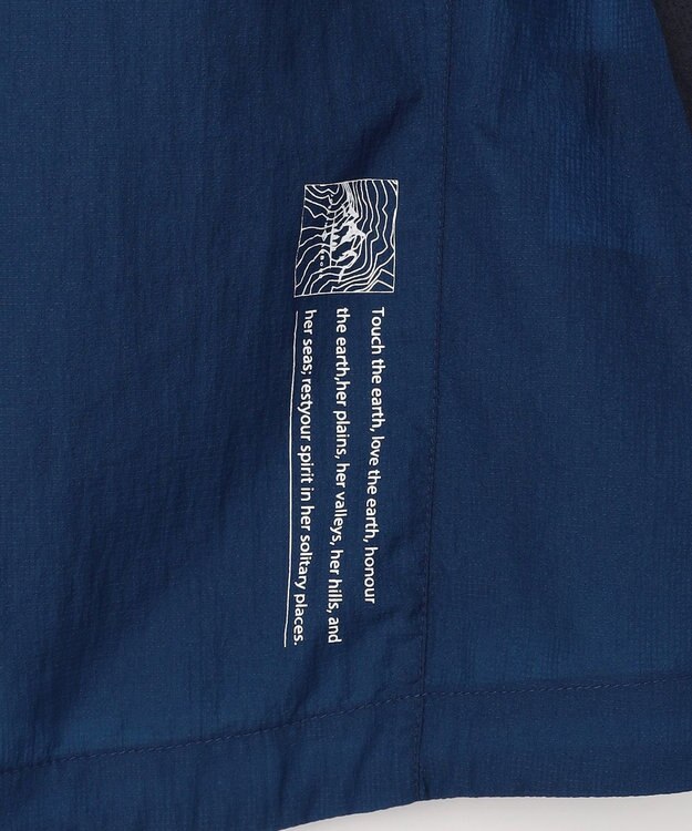 JOSEPH ABBOUD MOUNTAIN 【軽量/ECO撥水/ポケッタブル】ナイロンフライリップ ブルゾン ダルブルー系7