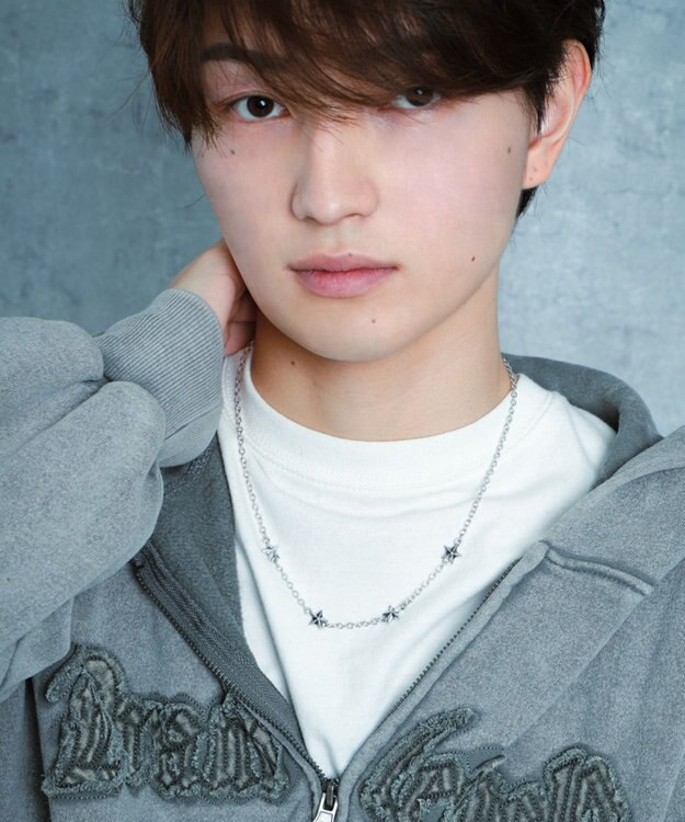 WEGO Mモチーフチェーンネックレス 柄1