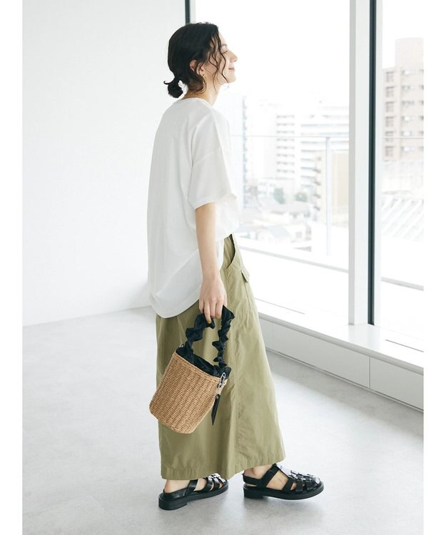 CRAFT STANDARD BOUTIQUE UVカット / バックテールプルオーバー Off White