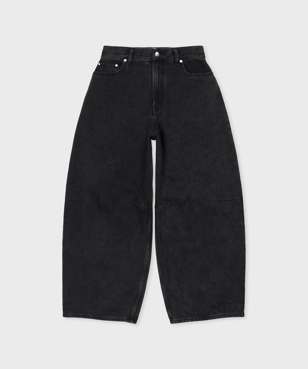 Paul Smith バレルレッグ ブラック ワイドデニム ブラック