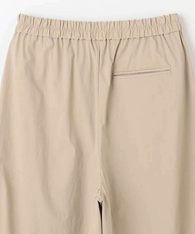 ANY L 【洗濯機可/ウエストゴム】撥水バレルパンツ サンド