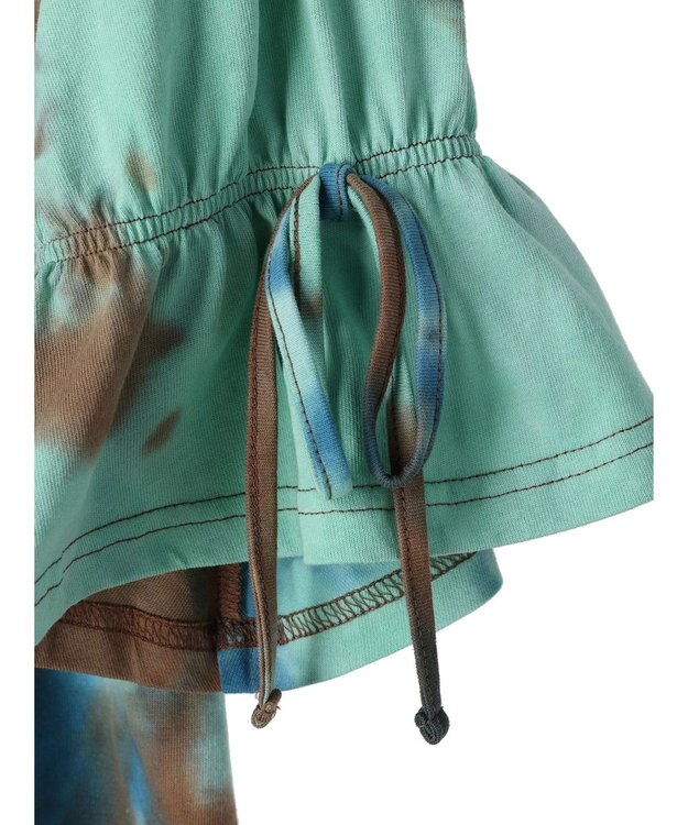 Green Parks ・ｎｏｖｅｍ　９　タイダイＴＥＥワンピース Brown
