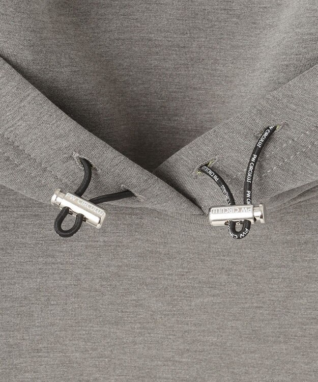 PW CIRCULUS 【NEWデザイン】【MEN】 LOGO graphic  デタッチャブルフーディー グレー系