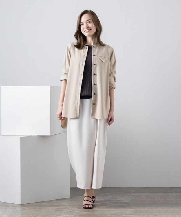 ONWARD Reuse Park 【any FAM】パンツ秋冬 オフホワイト