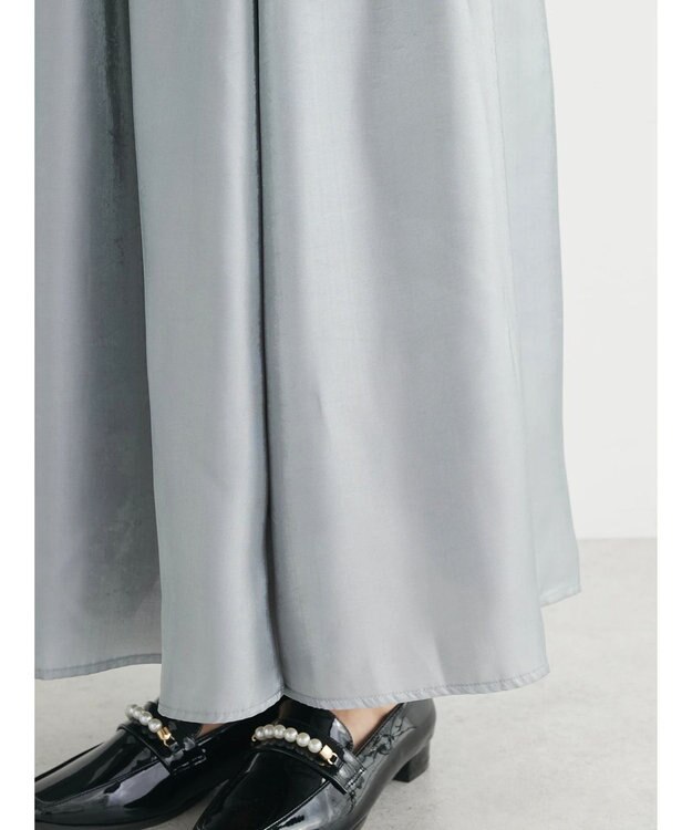 Green Parks ２ｗａｙ　リバーシブルシャイニーチュールスカートII Gray