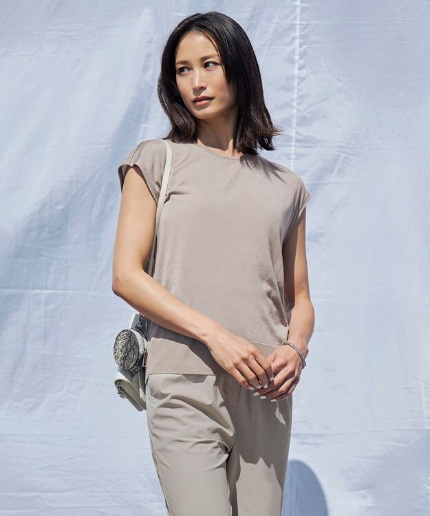 ICB 【接触冷感・洗える】PINION プルオーバー ライトオリーブ系