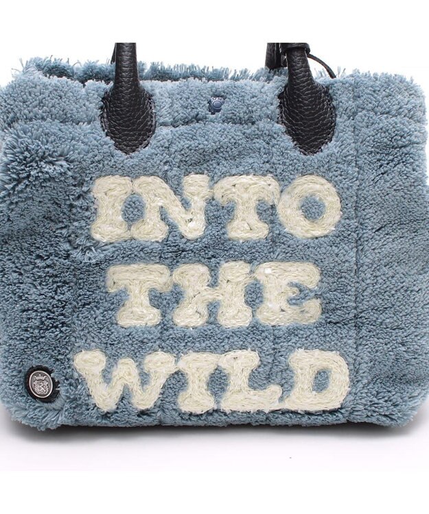 A.D.M.J. 【もこもこ】オスカー/コード刺しゅうキューブトート21cm(Dカン＋) BOSCO BLU