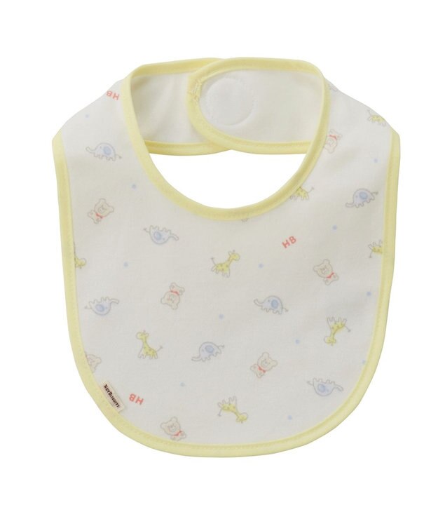 MIKI HOUSE HOT BISCUITS 総柄 スタイ はっ水 マルチカラー