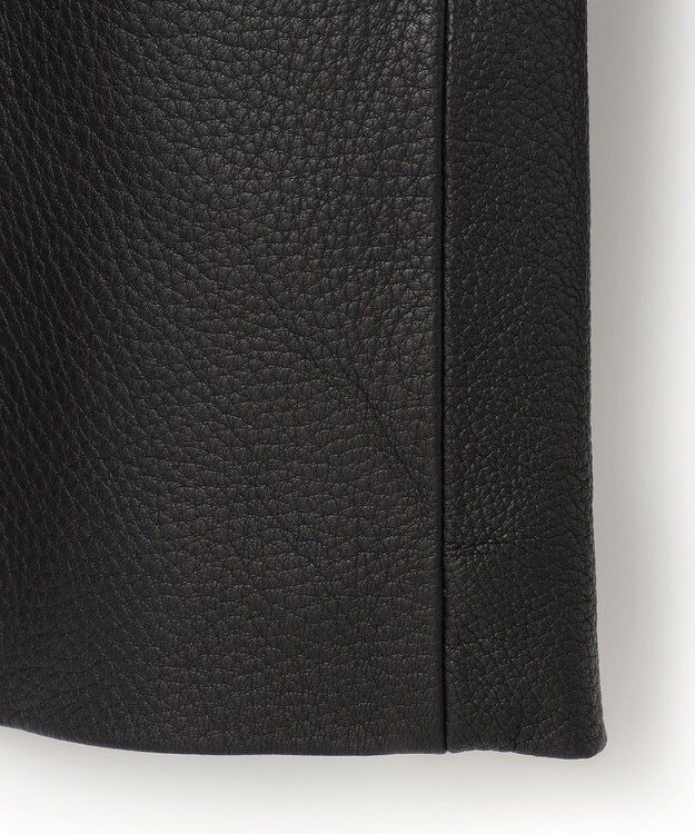 JOSEPH HOMME 【LEON 掲載】<WEB限定>ライトゴートシュリンクレザー　ジャケット ブラック系