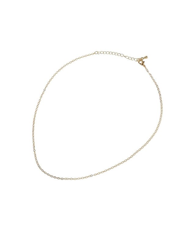 earth music&ecology スエードライクリボンネックレス Beige