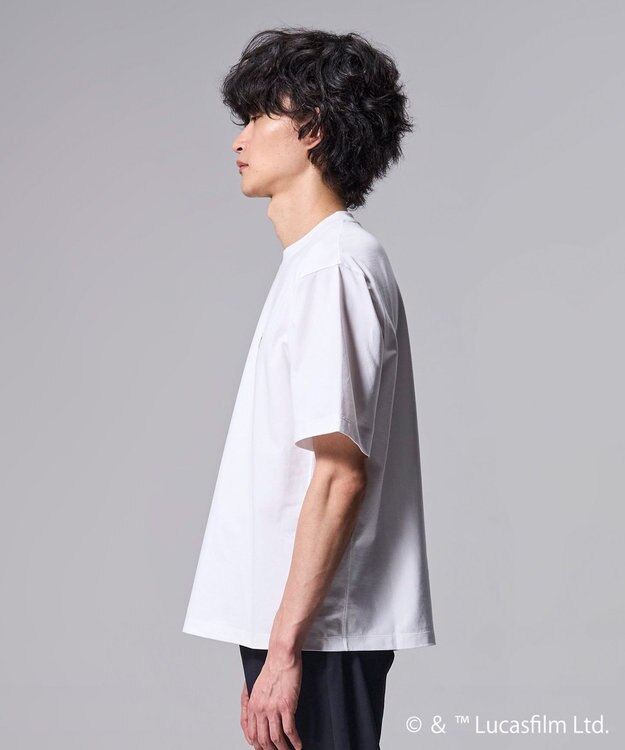 JOSEPH HOMME 【WEB限定】【スター・ウォーズ 】 JOSEPH HOMME スター・ウォーズ / リラックスフォルム クルーネックワッペンＴシャツ ホワイト系