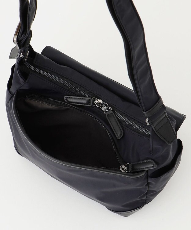 Y'SACCS ミリタリーフラップミニショルダー ブラック