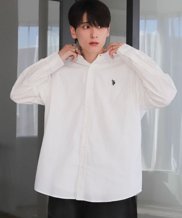 WEGO 別注USPOLOシャツ ホワイト