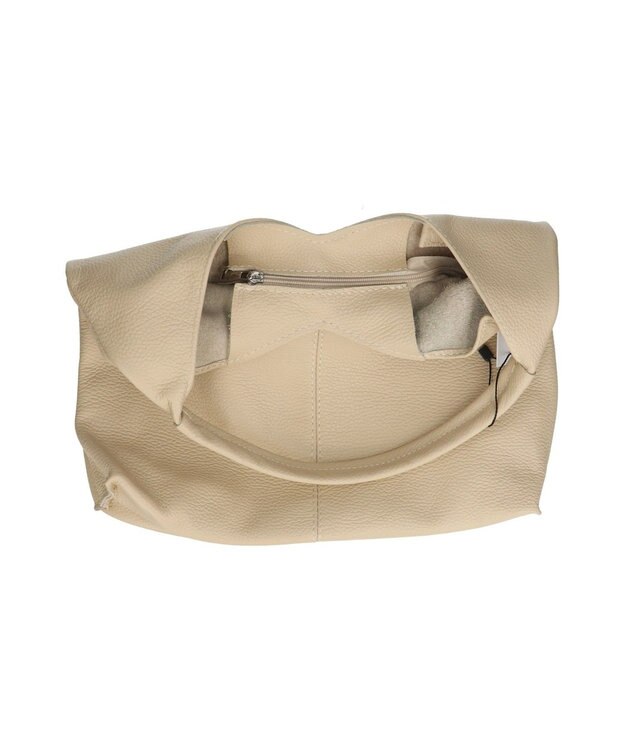 INTER-CHAUSSURES 【ANDREA CARDONE】シュリンクレザーショルダーバッグ オフホワイト